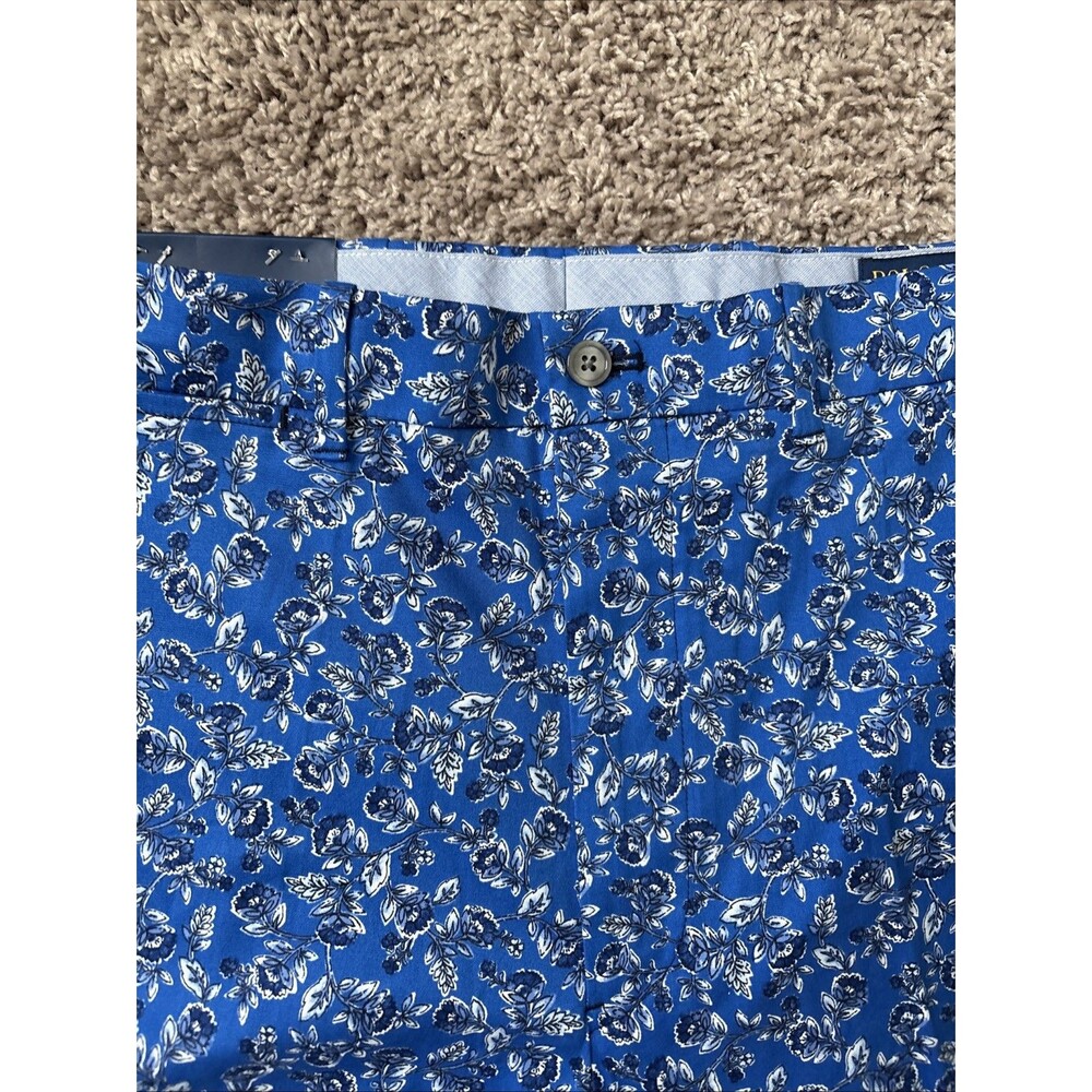 Polo Ralph Lauren Golf Pants Mens 36x30 Blue Floral Tailored Fit New Khakis Pant - Picture 3 of 6